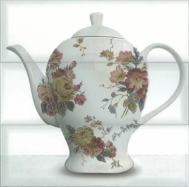 Панно настенное Absolut Keramika Tea 03 Composicion Tea 03 White