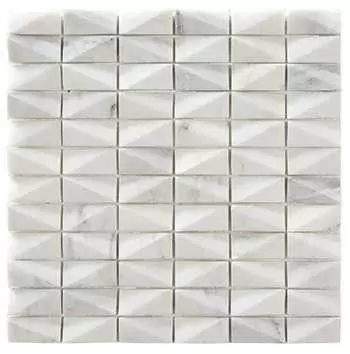 Мозаика Rocersa Ceramica Mitra / Trevi Mosaico Net White