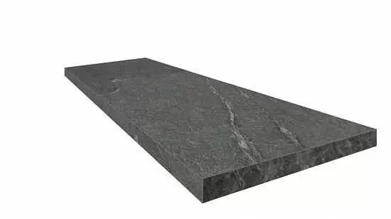 Ступень Coliseumgres Лугано Graphite Scalino Angolare Dx