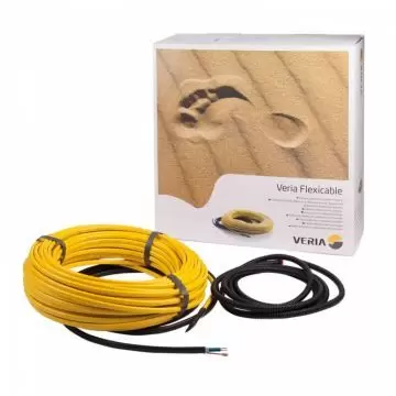 Греющий кабель Veria Flexibcable 20 Вт/м, 20 м, 2-3,3 м2, 425 Вт/220 В шт.