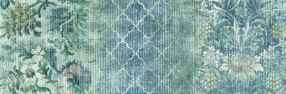 Плитка настенная Marazzi Italy Outfit Ice Decoro Jacquard