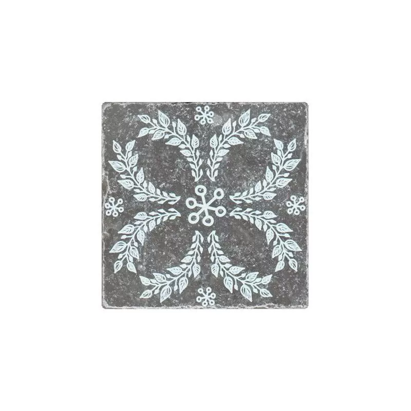 Мрамор BLACK MARBLE Motif №5 Черный Декор 10x10