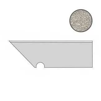 Плинтус Atlas Concorde Italy Klif Silver Battiscopa Sag.Sx.