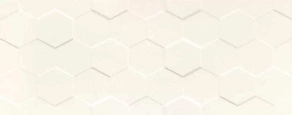 Плитка настенная Tubadzin Elementary W- White hex STR