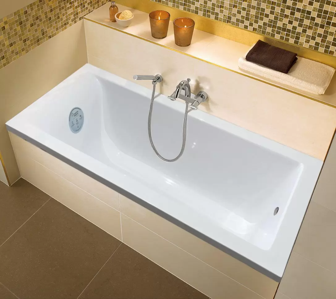 Ванна из литьевого мрамора Marmo Bagno Ницца 180x80
