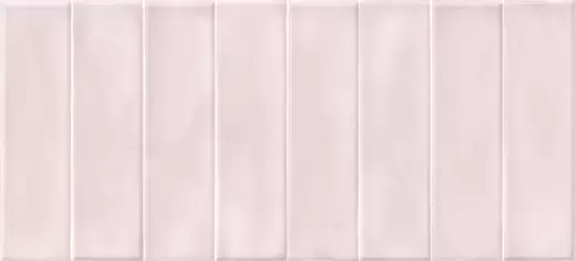 Керамическая плитка Pudra кирпич рельеф розовый PDG074D для стен 20x44