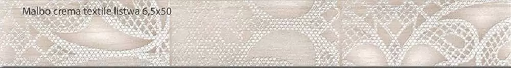 Бордюр настенный Cerrol Malbo Crema Textile Listwa