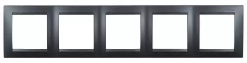 Рамка Simon 15 Графит 5-ая 1500650-038