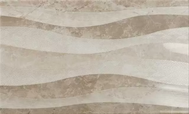 Плитка настенная Ecoceramica Eleganza Waves Taupe