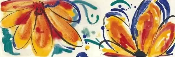 Декор настенный Cooperativa Ceramica D Imola Shades Flowers Sun Mix 20x60