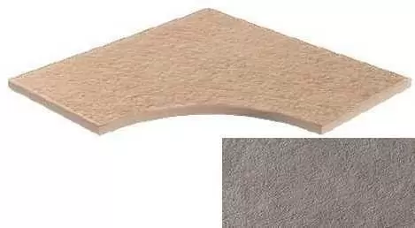 Плитка напольная Atlas Concorde Cliff Grigio Bordo Curvilineo Round 30 60x60