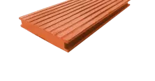 Террасная доска ДПК ECODECKING HIT полнотелая Терракот