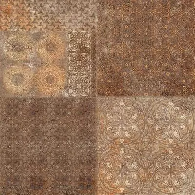 Плитка напольная Уралкерамика Фрейя Коричневый 41.8x41.8