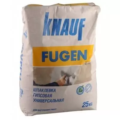Шпатлевка универсальная гипсовая Knauf Fugen 25 кг