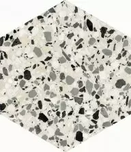 Плитка из керамогранита Terrazzo Grey для стен и пола, универсально 32x36,8