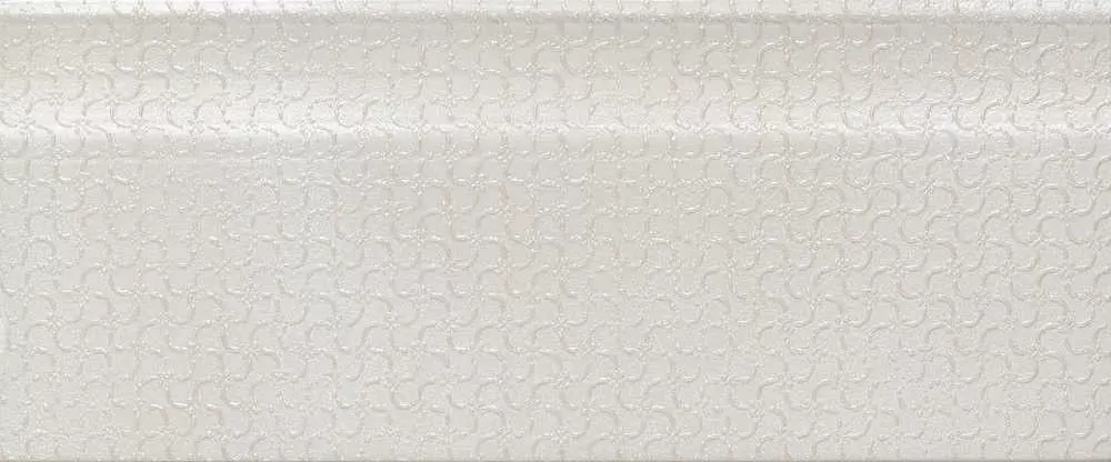 Бордюр настенный Keraben Chic Toussete White Zocalo