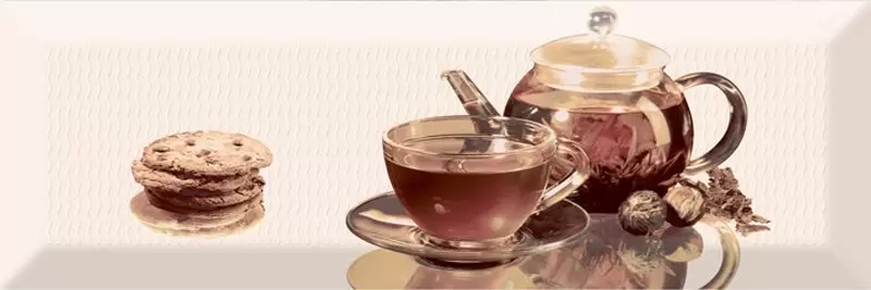 Керамическая плитка Fosker Tea 01 B Декор 10x30