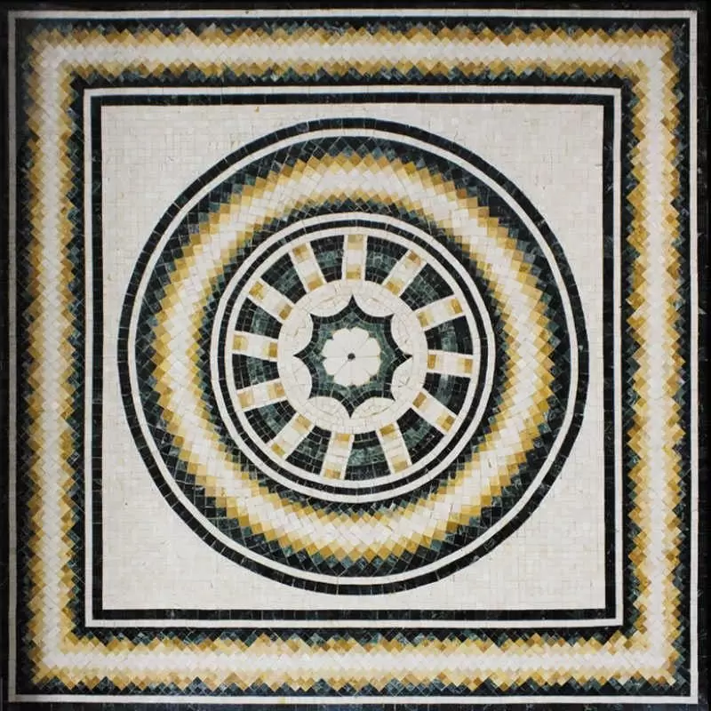Декор напольный Natural Mosaic Мозаичные ковры PH-03