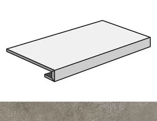Ступень Atlas Concorde Drift Light Grey Scal.120 Front