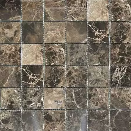 Мозаика Colori Viva Emperador Mos.Polished Dark 5x5