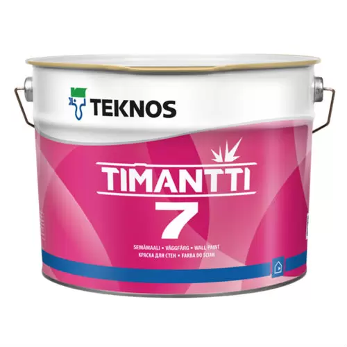 Краска влагостойкая Teknos Тimantti 7 PM1 9 л