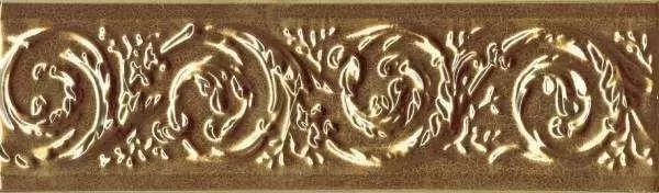Бордюр настенный Ariana Ceramica Neo classica Oro L Stucchi 10X33,3
