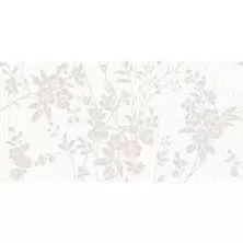 Керамическая плитка Altacera Eleganza Fiori 24,9х50 см Белая WT9ELZ15