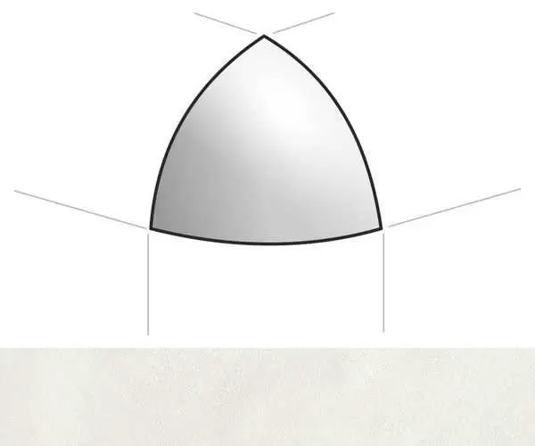 Бордюр настенный FAP Ceramiche Color Now Ghiaccio Spigolo AE
