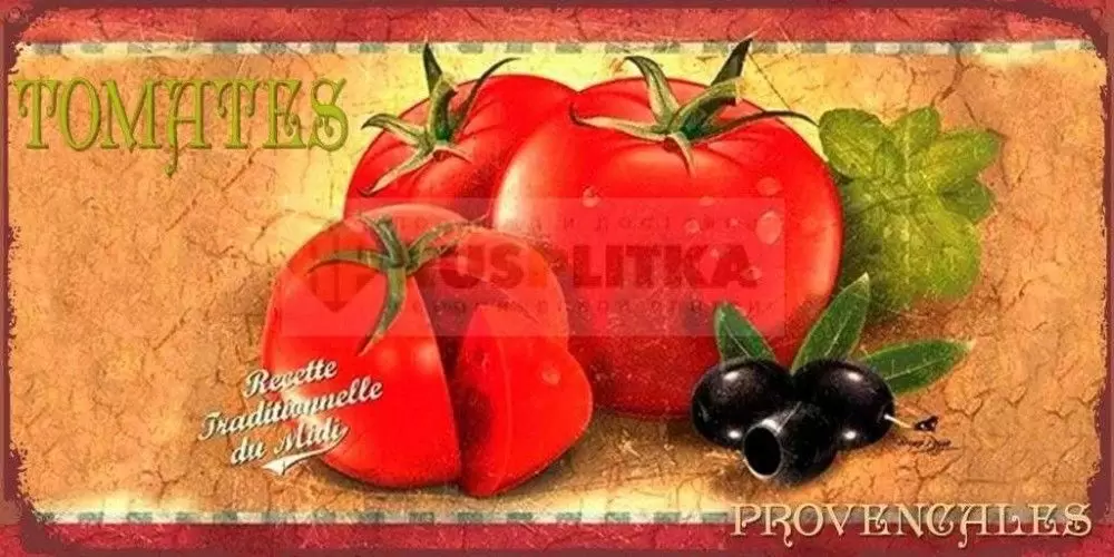 Декор настенный Monopole Origine France Томаты