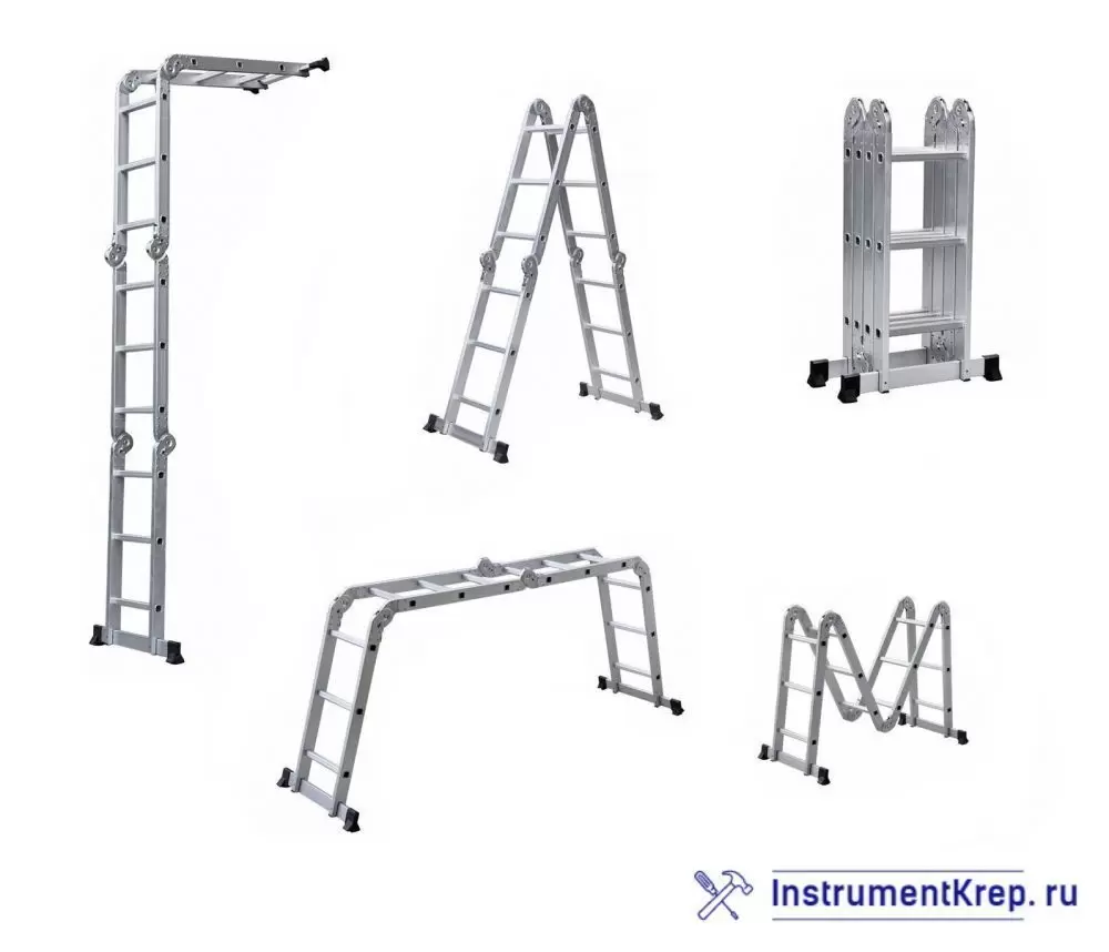 Лестница трансформер 4х4 от Instrumentkrep в Москве: купить на маркетплейсе  Владимирский Тракт (Москва)