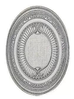 Вставка El Molino Hermes Plata-Perla Medallon