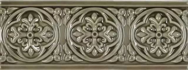 Бордюр настенный Adex Studio Relieve Palm Beach Eucalyptus