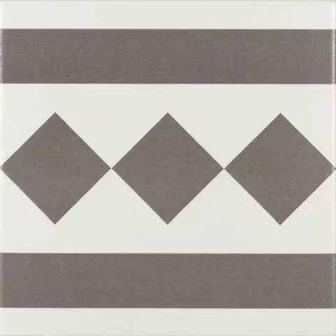 Декор напольный Ribesalbes Antigua Gris002 Cenefa