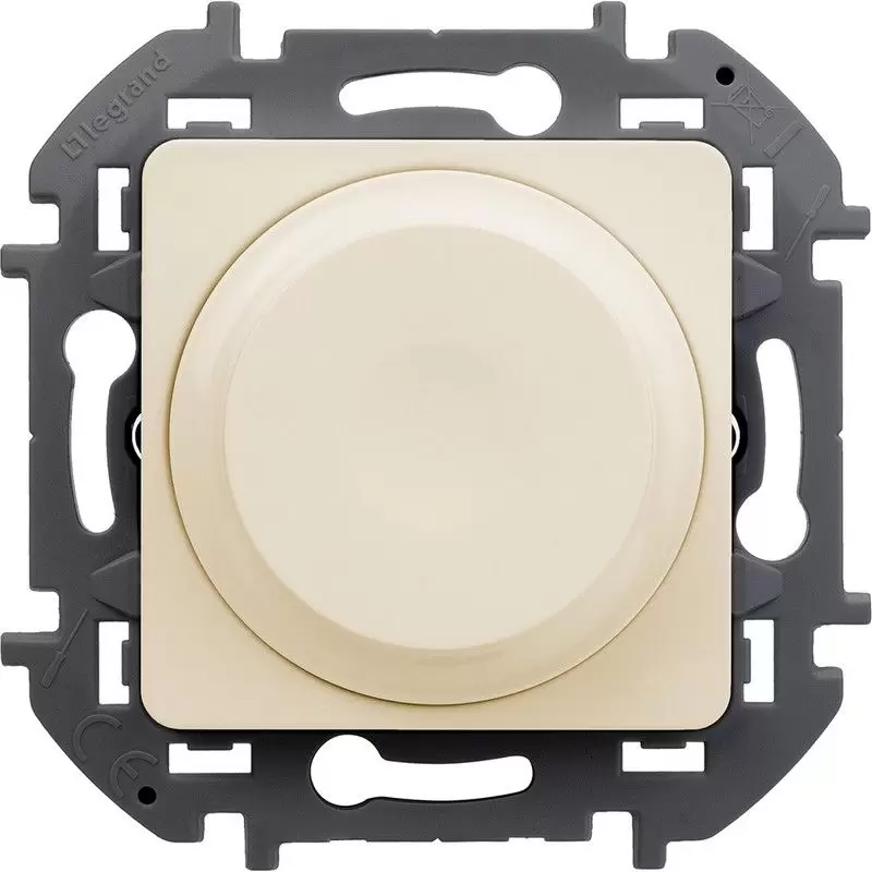 Светорегулятор Legrand INSPIRIA Слоновая кость поворотный без нейтрали 300Вт 673791