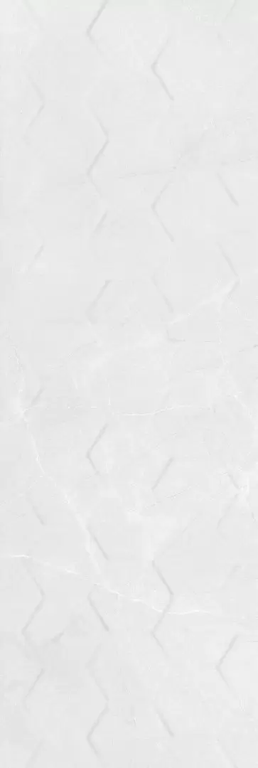 Керамическая плитка Braga White Hexagon Rett для стен 25x75