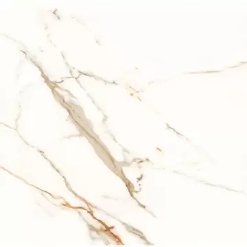 Керамогранит Laparet Venato Calacatta Gold белый сатинированный 60х60 см