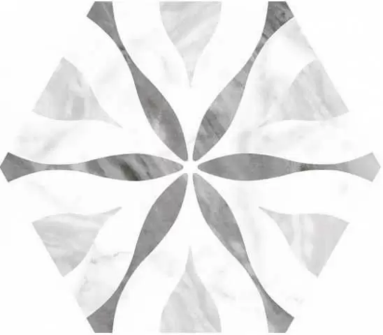 Керамогранит Equipe Bardiglio Hexagon Flower