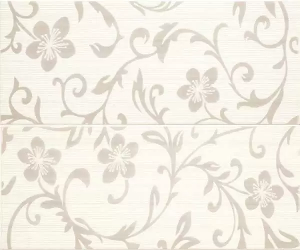 Панно настенное Ceramica Konskie Crypton Glam white из 2-х пл.