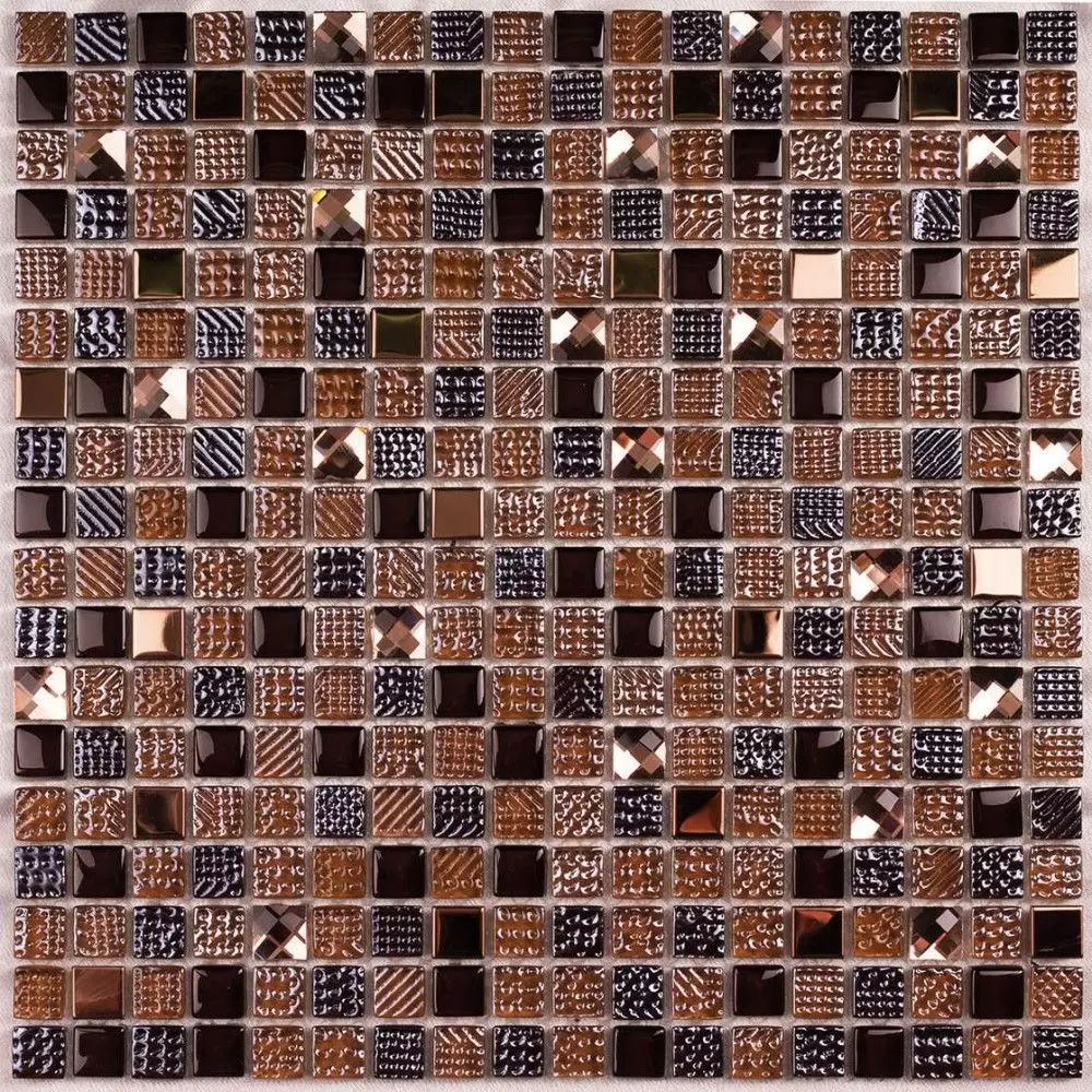 Мозаика Bonaparte Стеклянная Crystal brown
