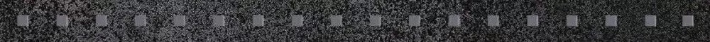 Бордюр настенный Laparet Metallica Pixel Черный 50x3.5
