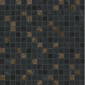 Керамическая плитка Newluxe Black Tessere Riv Декор 30,5x30,5