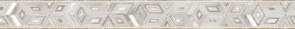 Бордюр настенный Alma Ceramica Modena Светлый Широкий