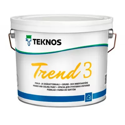 Краска Teknos Trend 3 2,7 л