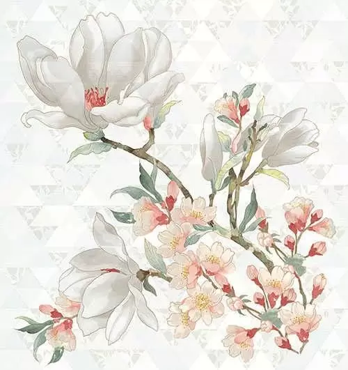 Панно настенное Kerlife Primavera Magnolia Bianco