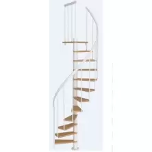 Винтовая лестница "Montreal Slim", диаметр 1200, высота до 3040