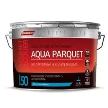 Лак паркетный Parade L50 Aqua Parquet матовый 9 л