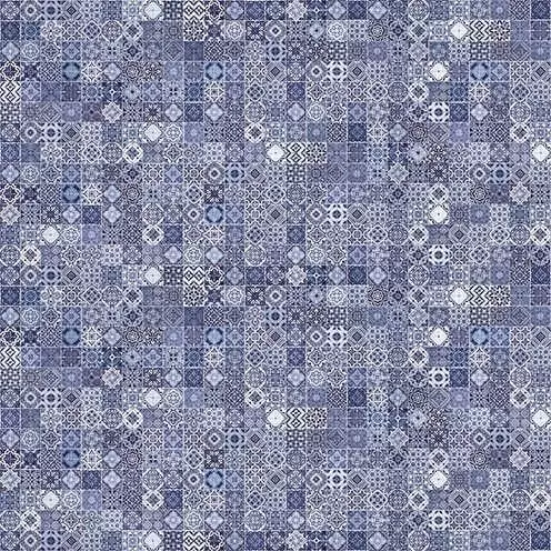 Плитка напольная Cersanit Hammam blue Голубой глаз. 42
