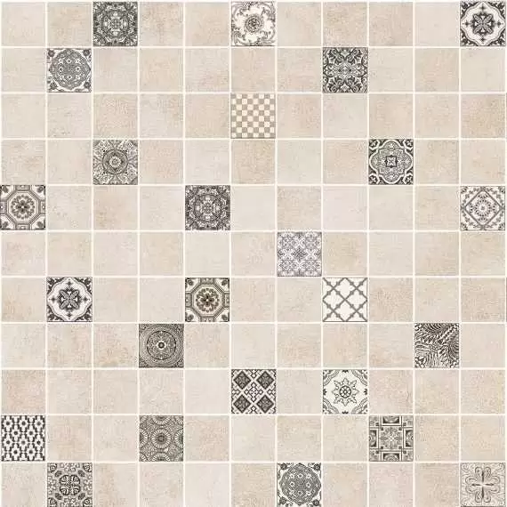 Декор керамогранит LB-Ceramics Астрид Гл. кофейная