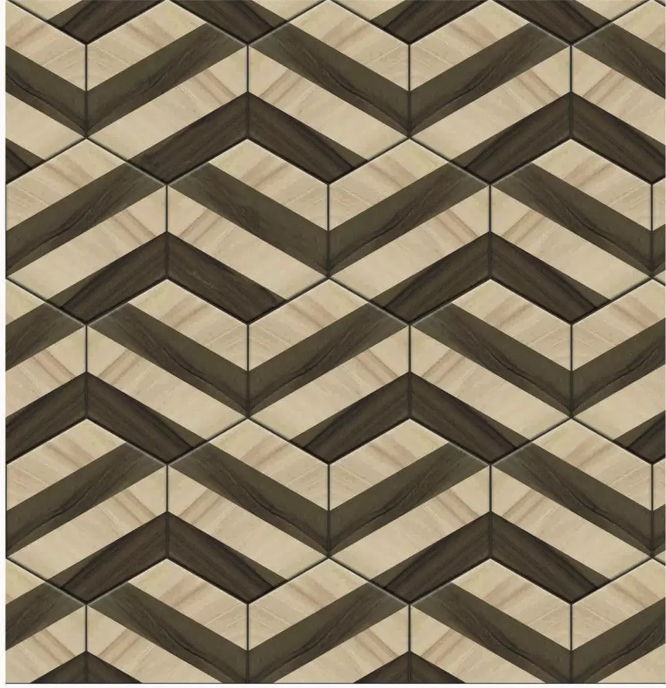 Мозаика Jet Mosaic By Estima Marble Hex Cut HCD-P