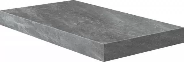 Ступень Cerdomus Oxidia Angolo Dx Grad.C.Retta Dark Grey 33x120